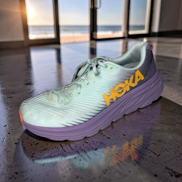 HOKA Shoes - Women’s Hoka Rincon 3 Violet Ice Running Sneaker Shoes Size 11 B